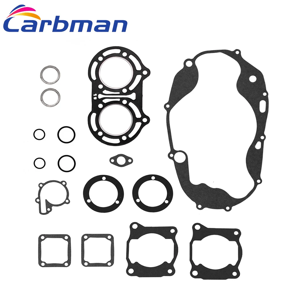 Carbman один комплект полный прокладок для Yamaha YFZ 350 Banshee 87 06 Комплект двигателя