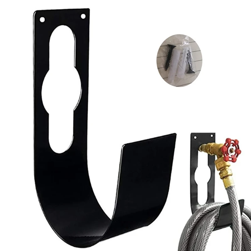 

Garden Hose Hanger Wall Mount Heavy Duty Hose Holder Hook for Expandable Hose