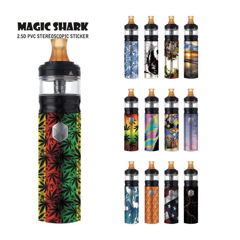 Лист Одна деталь флaг сшa yзкиe панда Vape кожи Стикеры Пленка Футляр для вейпа таб Kit