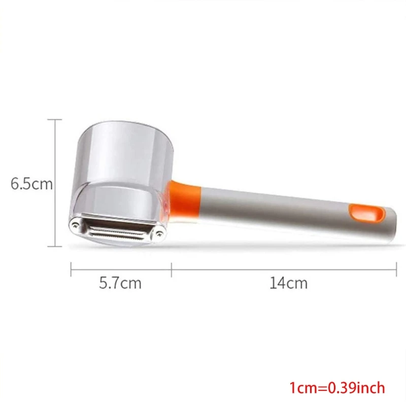 

Peelers For Kitchen With Container Chopper For Potato Carrot Fruit With Ergonomic No Slip Handle Multifunctional Peeler