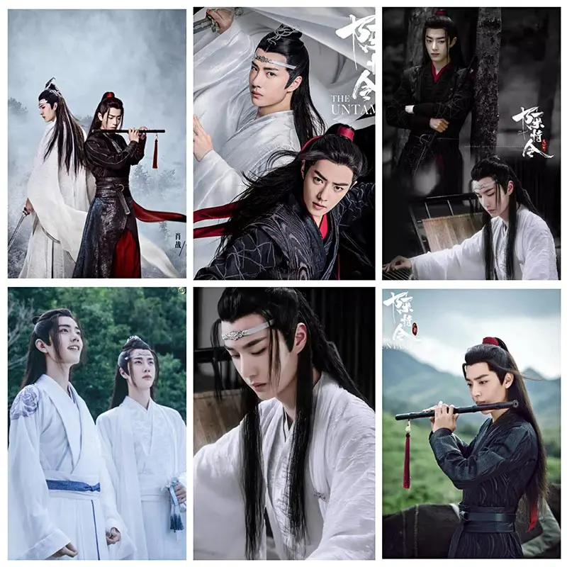 Мозаика 5D сделай сам алмазная живопись Modaozushi фигурка Lan Wangji Набор для вышивки
