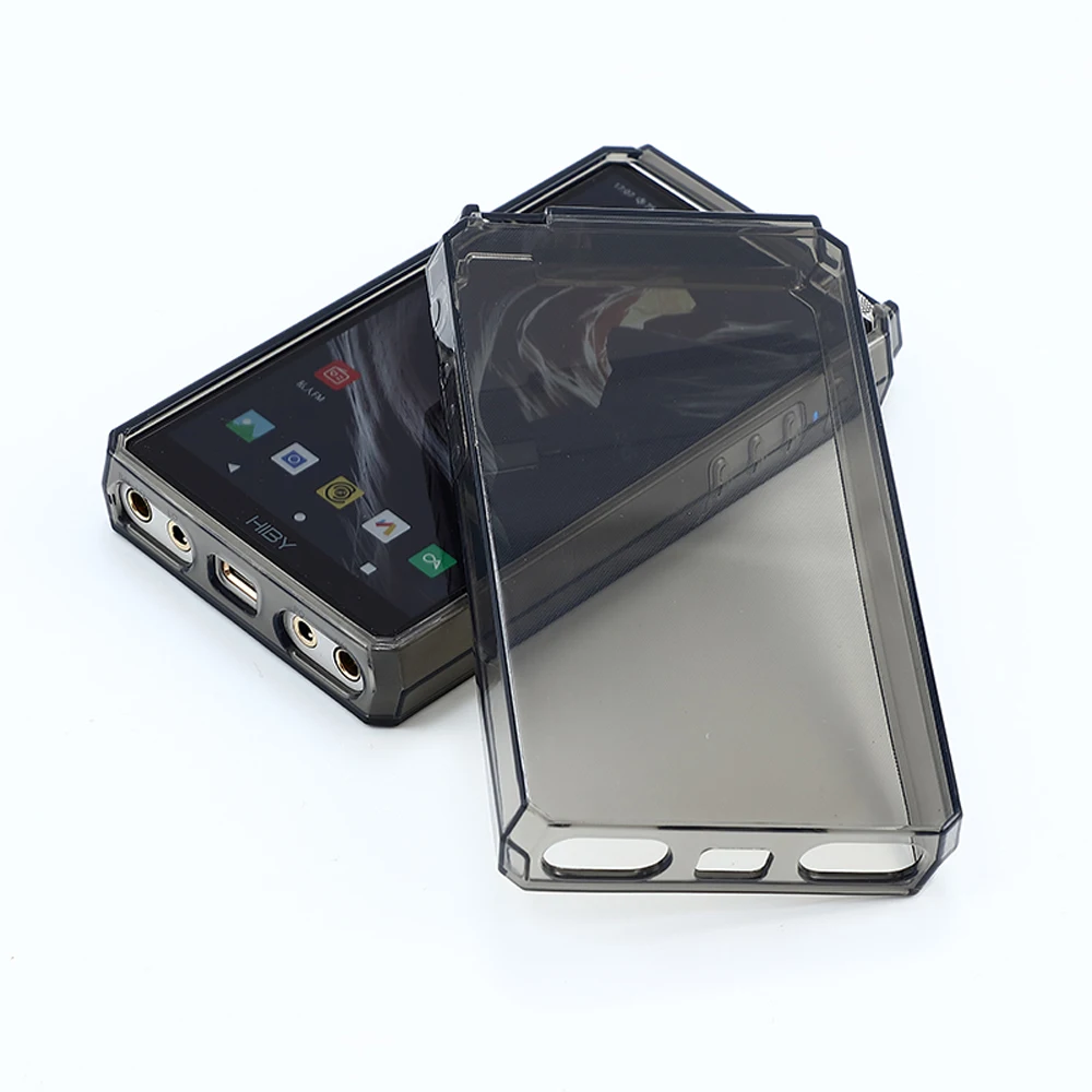 Soft Crystal Clear TPU Protective Case Cover for Hiby New R6 2020 / RS6 Shell Skin | Электроника