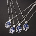 Ожерелье с синей эмалью Дневники вампира Деймона стиле S и D винтажные Подвески Гилберта вербены ювелирные изделия для женщин мужчин влюбленных