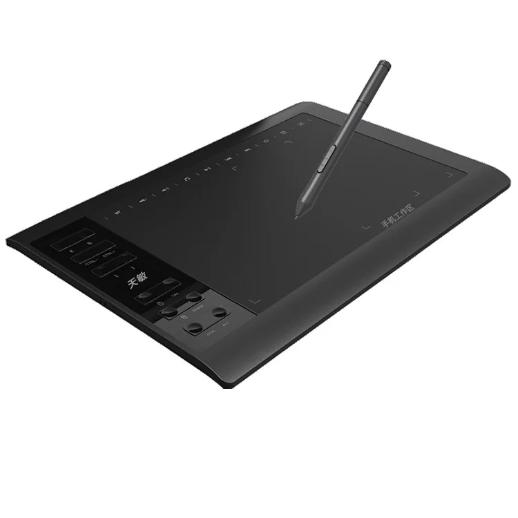 Графический планшет G10 10x6 дюймов 8192 уровней цифровой пассивная ручка для
