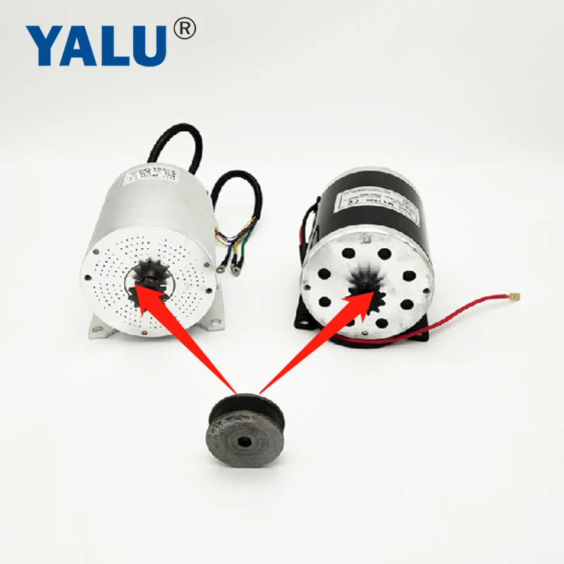 Двигатель для электроскутера YALU MY1020 BM1109 колесо шкив солнечного насоса приводной