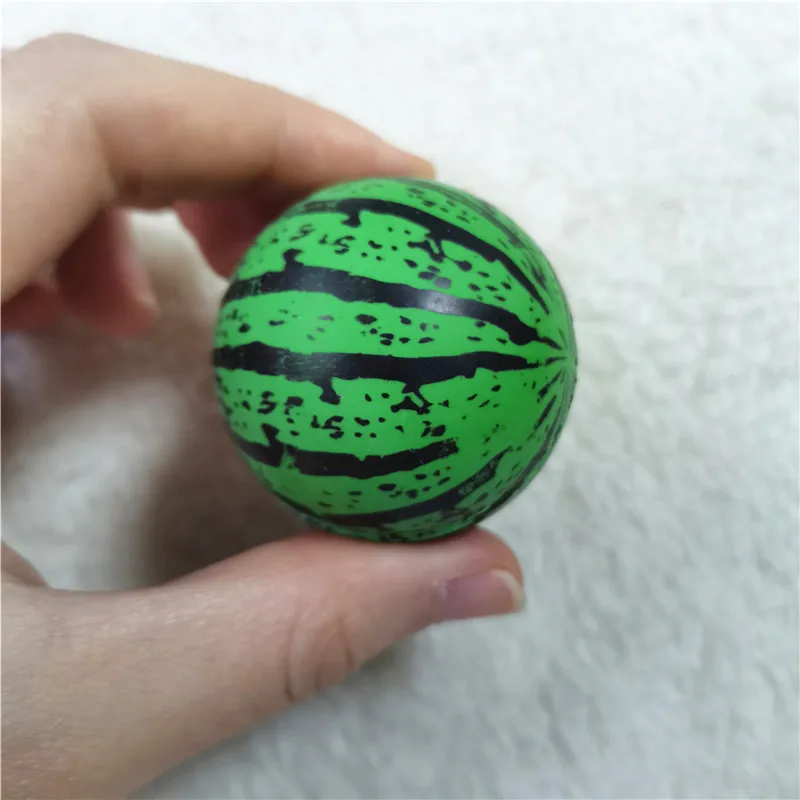 50 шт 42 мм зеленый арбузный резиновый прыгающий мяч детский эластичный дети