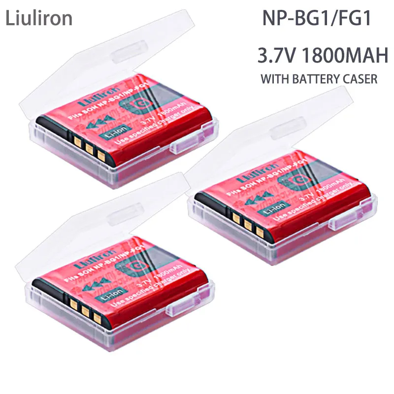 3battery NP-BG1/FG1 NP-BG1 NP BG1 FG1 Батарея запасная часть для цифровой камеры с фоновой подсветкой SONY Cyber-shot DSC-H3 DSC-H7 DSC-H9 DSC-H10 DSC-H20 DSC-H50 DSC-H55 DSC-H70 Камера - Цвет: 3battery