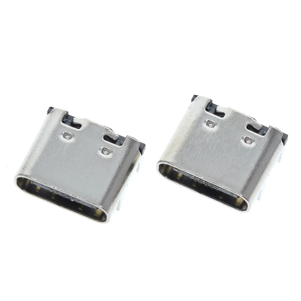 10 шт./лот Тип C 16Pin USB SMT разъем 3 1 Type-C гнездо размещение SMD DIP для PCB дизайн DIY Высокая
