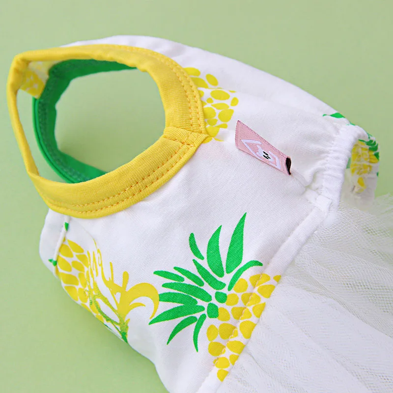 Одежда для собак подходящая одежда маленьких костюм ананаса французского