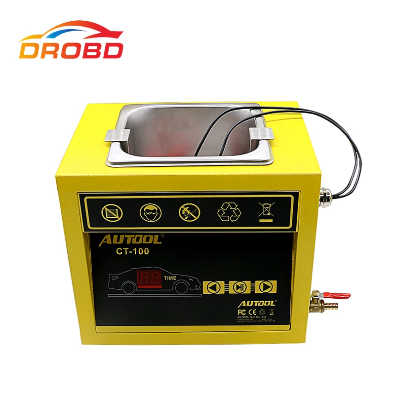 Оригинальный компактный очиститель топливного инжектора AUTOOL CT 100 110 В/220 В