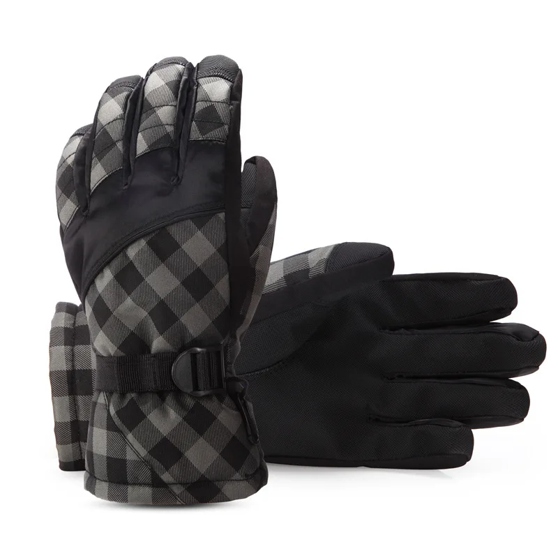 1 пара взрослых водонепроницаемые Зимние перчатки для подледной рыбалки плюс