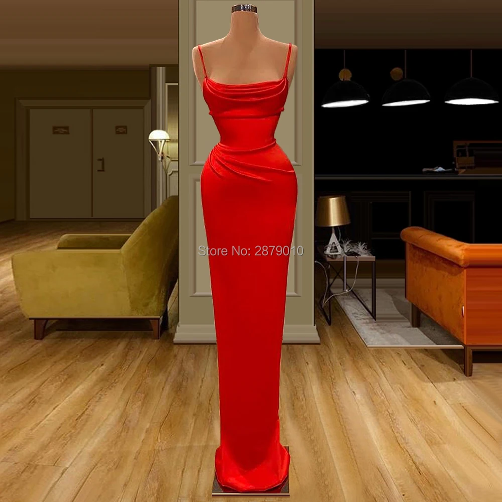 Женское вечернее платье-русалка элегантное атласное выпускное платье в пол