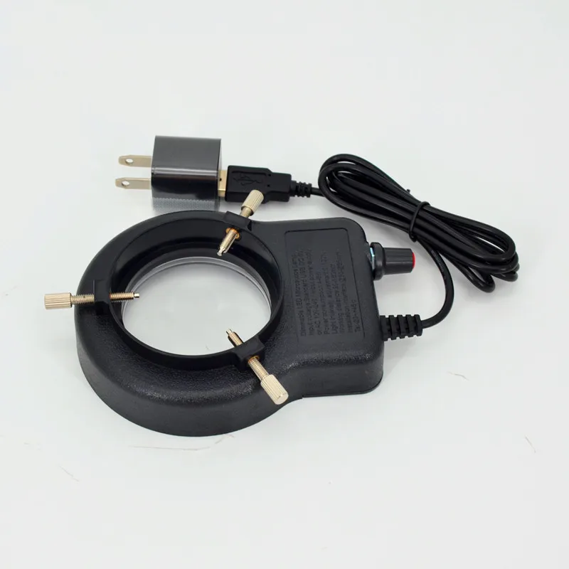 48 шт. светодиодная УФ лампа для микроскопа 65 мм|led microscope|microscope led ring lightuv light |