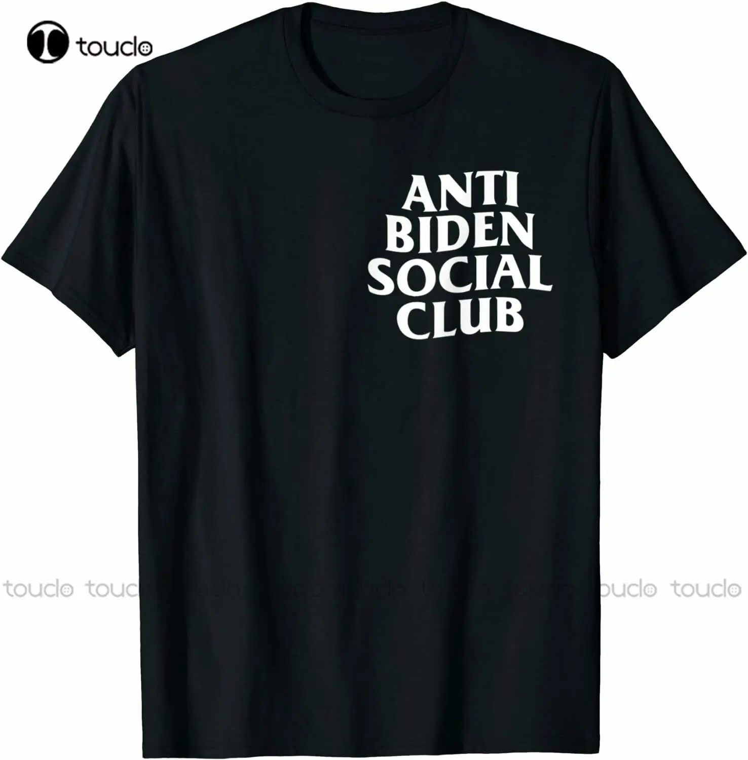 Anti Biden sosyal kulüp T-Shirt S-3Xl yeni yazlık gömlek kadınlar için özel yetişkin genç Unisex dijital baskı Tee gömlek klasik