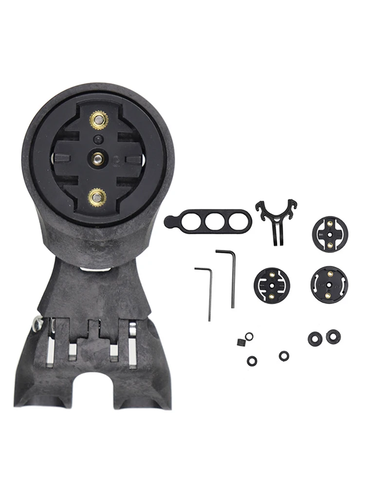 

Ремешок для крепления к велосипеду из углеродного волокна Телескопический Держатель секундомера держатель лампы совместим со многими уст...