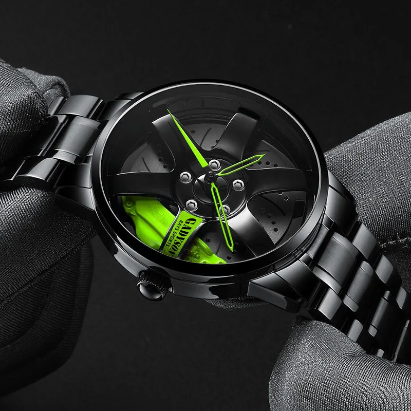 

3D New Design Fashion Men Watch Business Stainless Steel Male Wristwatch Relogio Masculino 2021