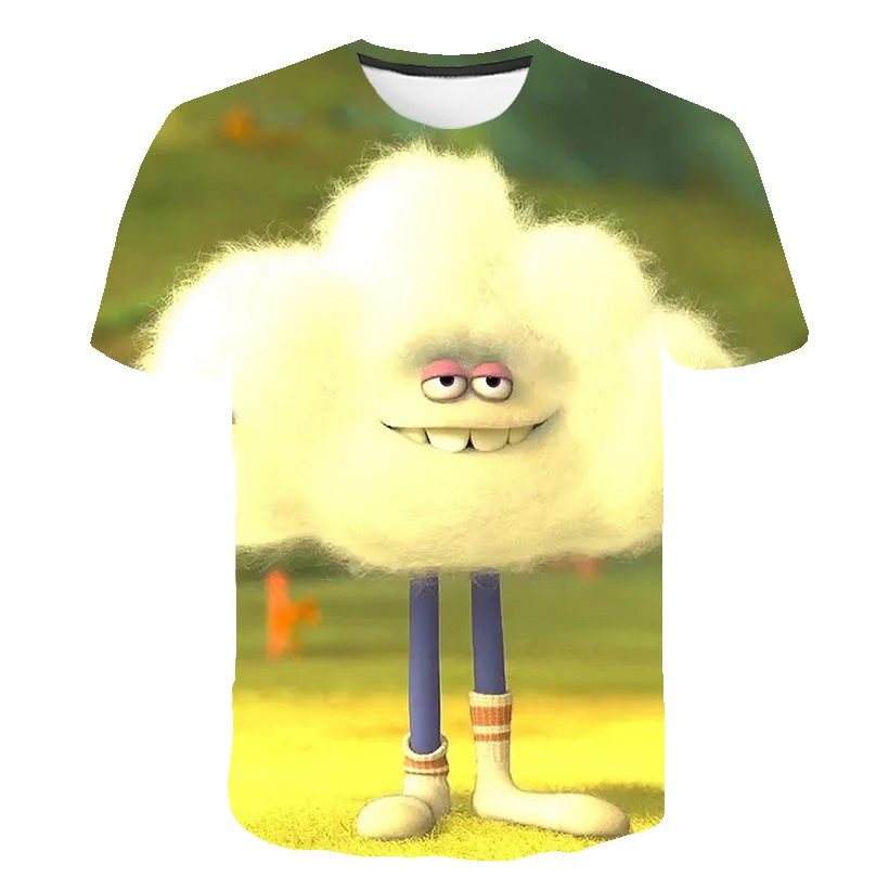 Детская футболка с короткими рукавами 3D-принтом Волшебный эльф топы для