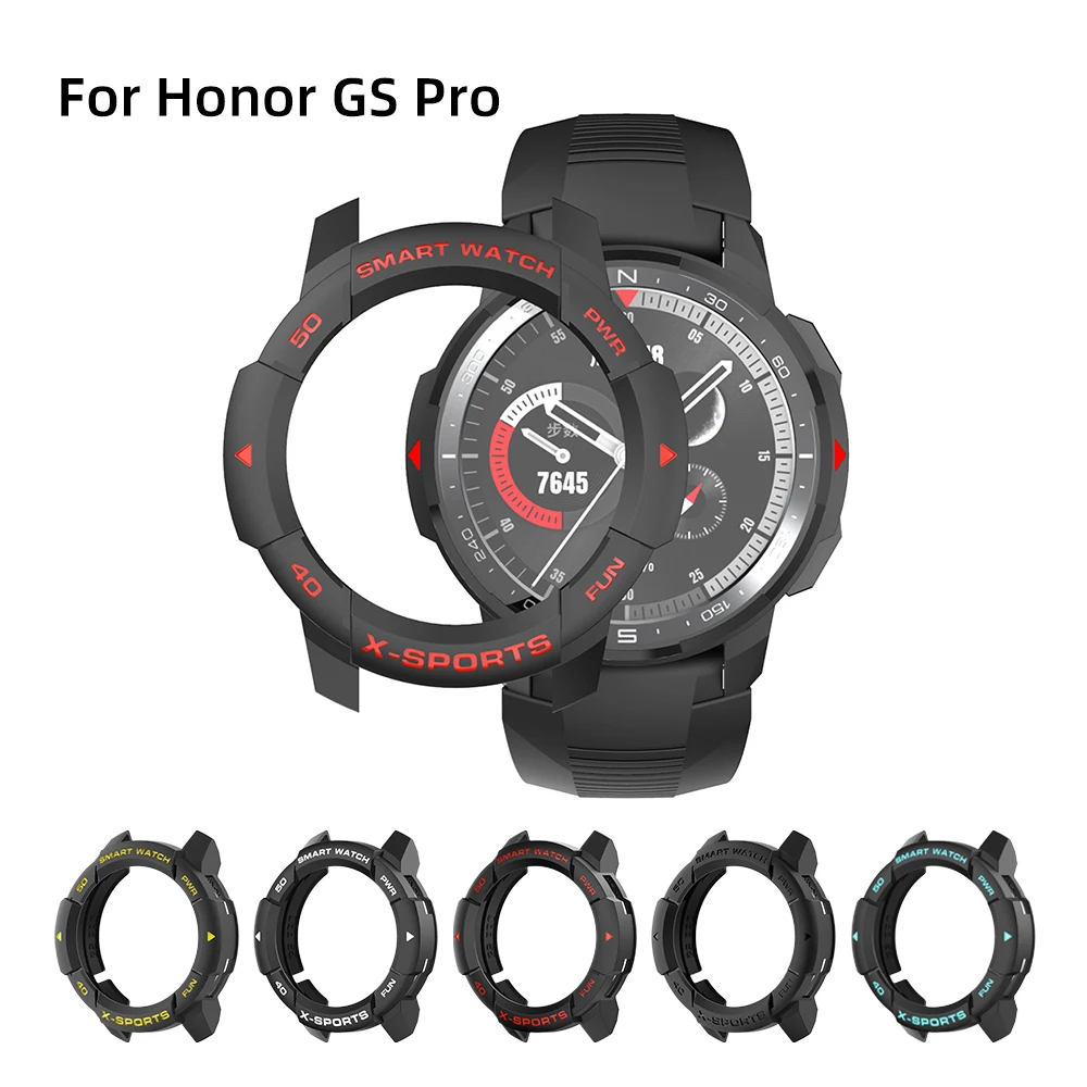 for honor watch gs pro smart watch tpu protector case huawei honor gs pro strap sikai band bracelet smart charger accessories free global shipping