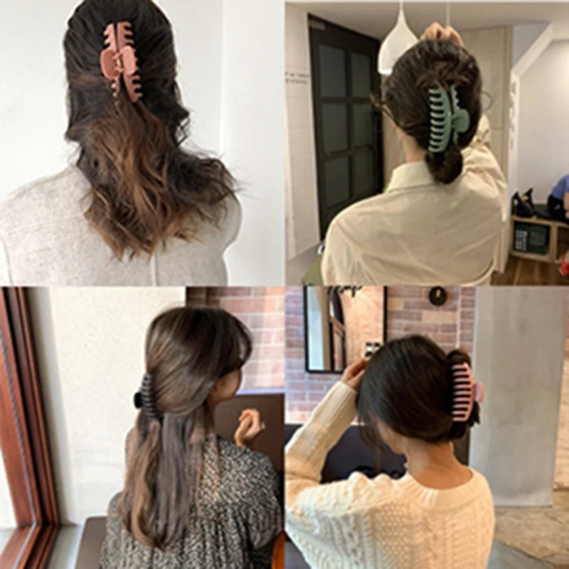

4Pcs Ladies Hairpin, Pan Hairpin, Large Hair Accessories, Non-Slip