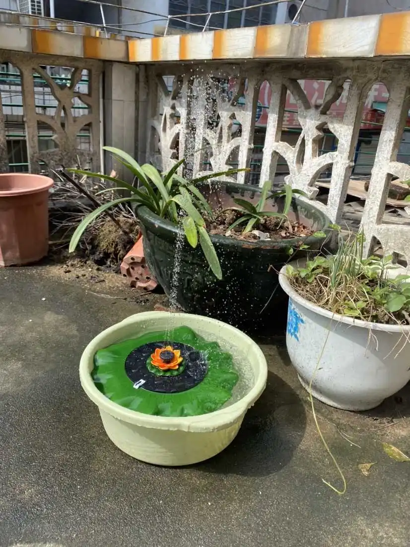 

9V 3.5W LED Lights Solar Panel Powered Fountain Colorful Garden Pond Decoration Pump Waterfall Swimming Pools Garden Decor 2021