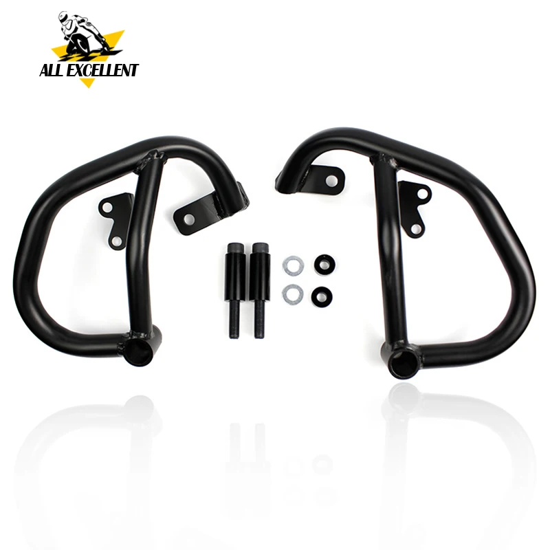 Мотоциклетная матовая черная защита двигателя защитная полоса для Yamaha FZ07