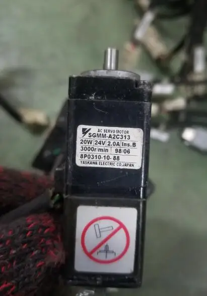 

Servo motor SGMM-A2C313 , Used one , 90% appearance new , 3 months warranty , in stock