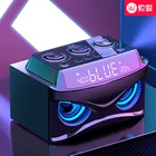 Bluetooth-Колонка SOAIY S68 с сабвуфером, беспроводная, со светодиодным дисплеем, для компьютера, TF, AUX