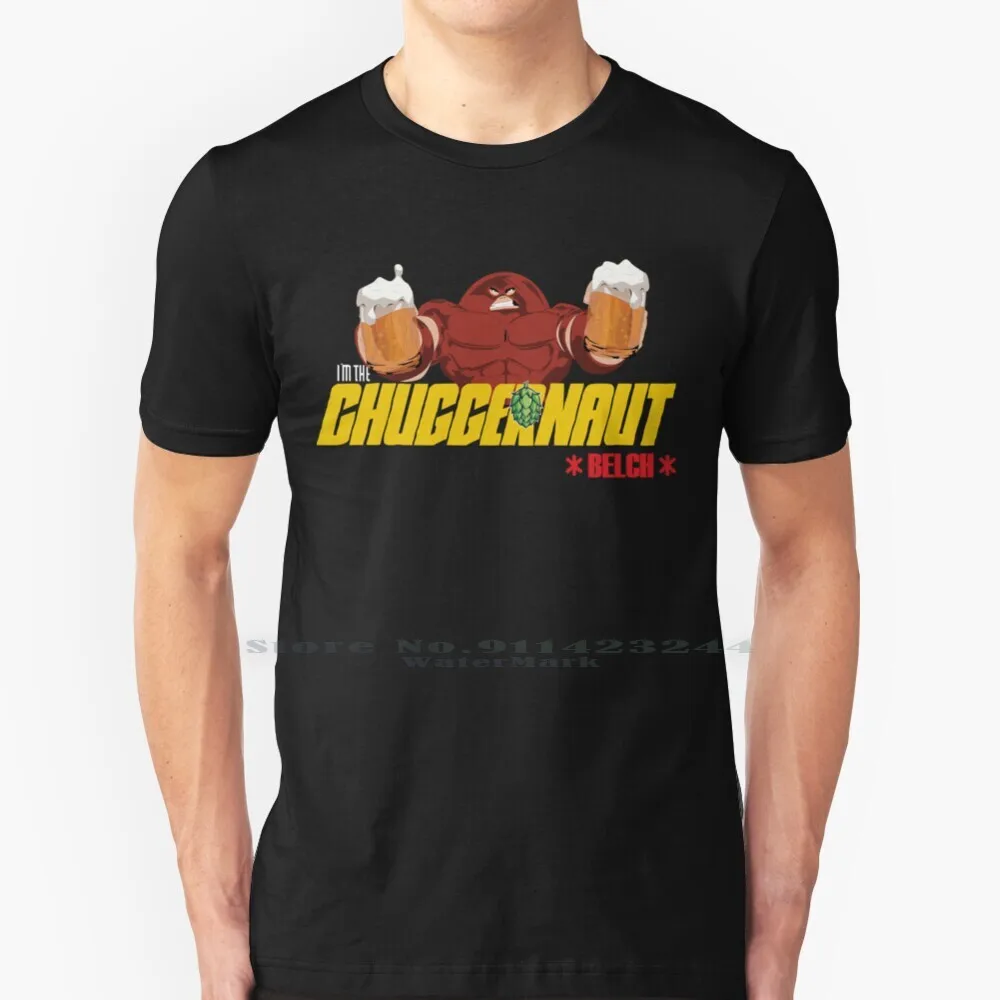 

Футболка из хлопка с надписью «I Am The Chuggernaut * Belch *»