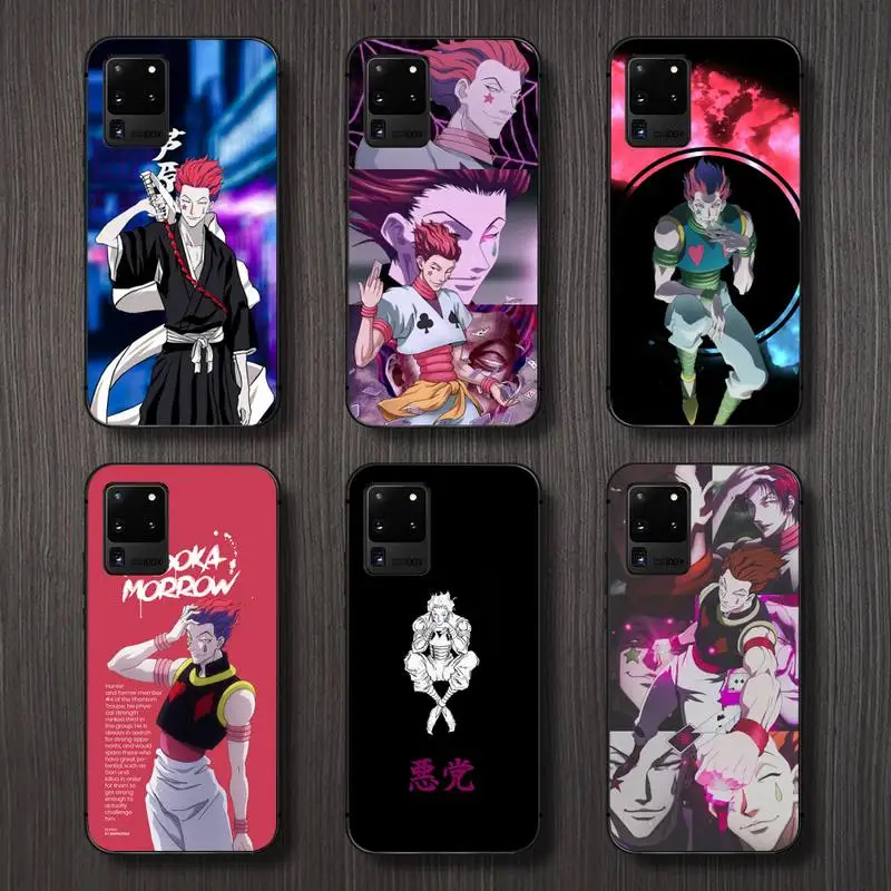 

Hisoka Hunter x Hunter Anime Phone Case For Samsung galaxy A S note 10 7 8 9 20 30 31 40 50 51 70 71 21 s ultra plus