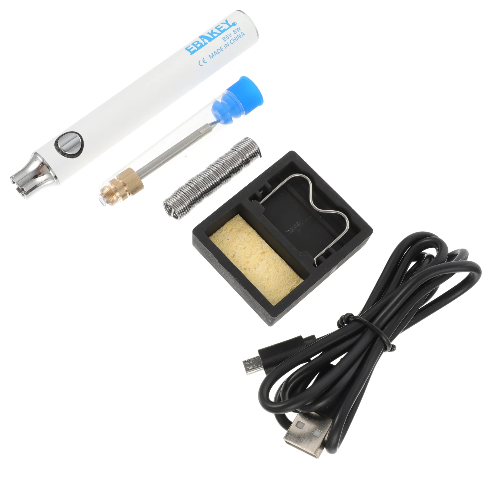 

1 Set Soldering Iron Kit 5V 8W Adjustable Temperature Electric Soldering Iron