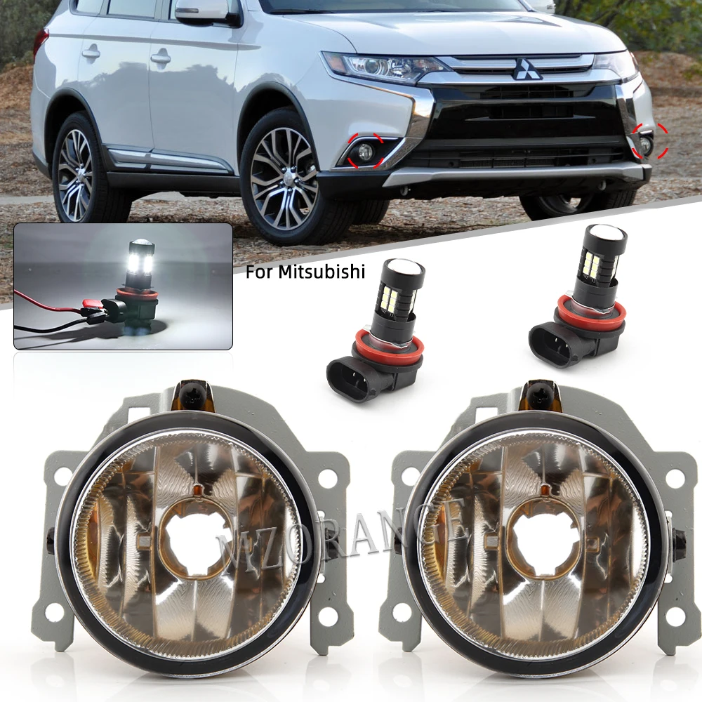 Светодиодный фонарь светильник для Mitsubishi Outlander 2016 2017 2018 2019 переднего бампера