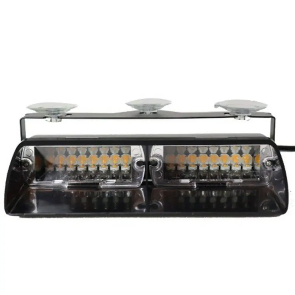 Автомобильный Vhivle 16LED присоска светильник мерцающий S2 Лопата Предупреждение