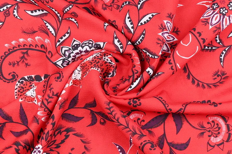 

V-neck Sexy Print Long-sleeved Shirt Long Sleeve Dress Women