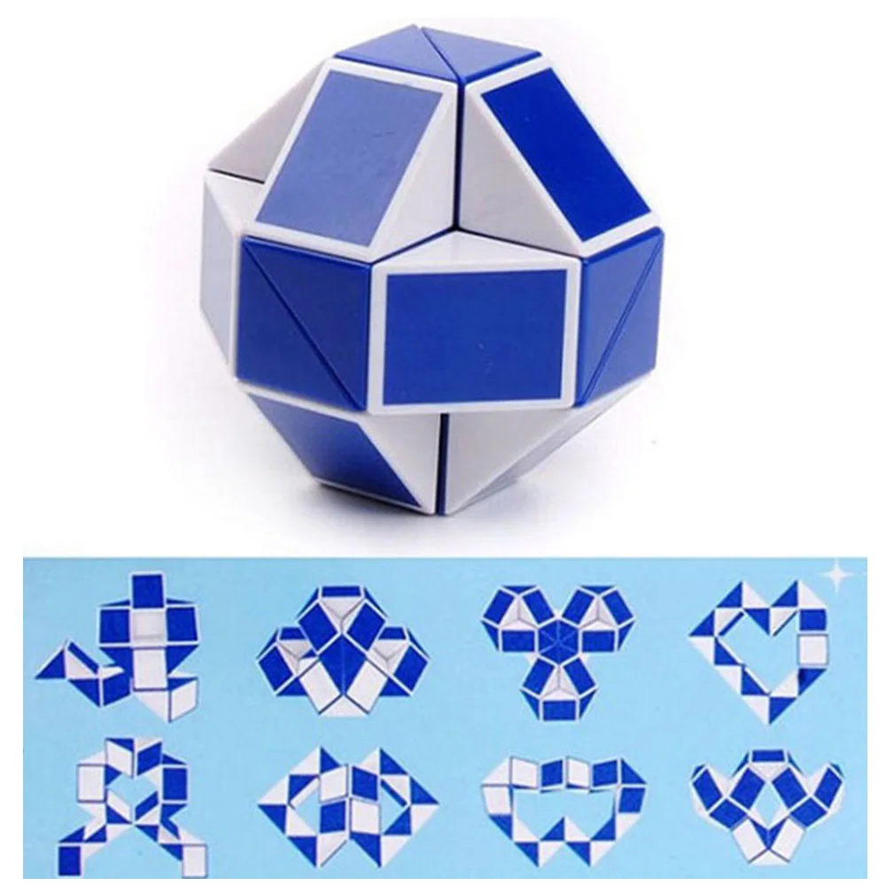 

3D Segments Speed Snake Puzzle Sticker Educational Toys Kid for Children