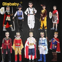 halloween children boys cosplay king prince astronaut costume christmas kids masquerade birthday party traditional clothing sets