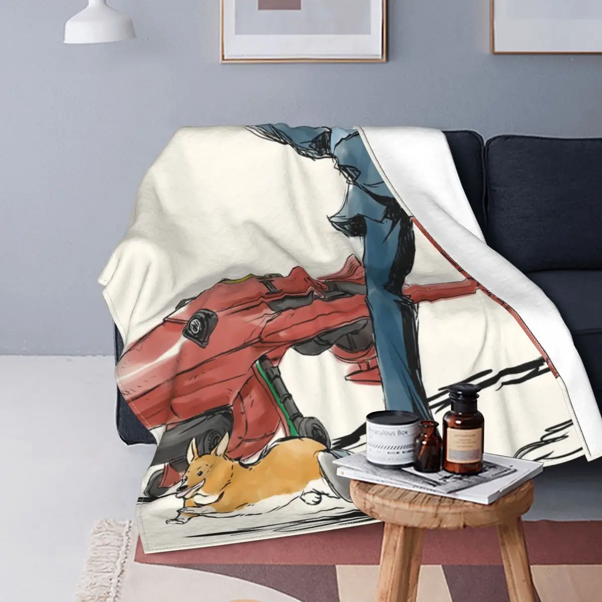 

Cowboy Bebop Anime Manga Blankets Flannel Winter Spike Spiegel Japan Super Soft Throw Blankets for Bedding Couch Bedspreads