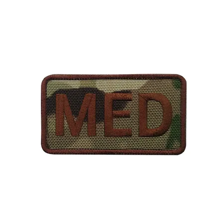 Embroidery 5 IR MED военный боевой дух нашивки вышивка нашивки Светоотражающие медицинский тактический боевой EMT эмблема ткань для аппликации вышитый значок - Цвет: Embroidery 5