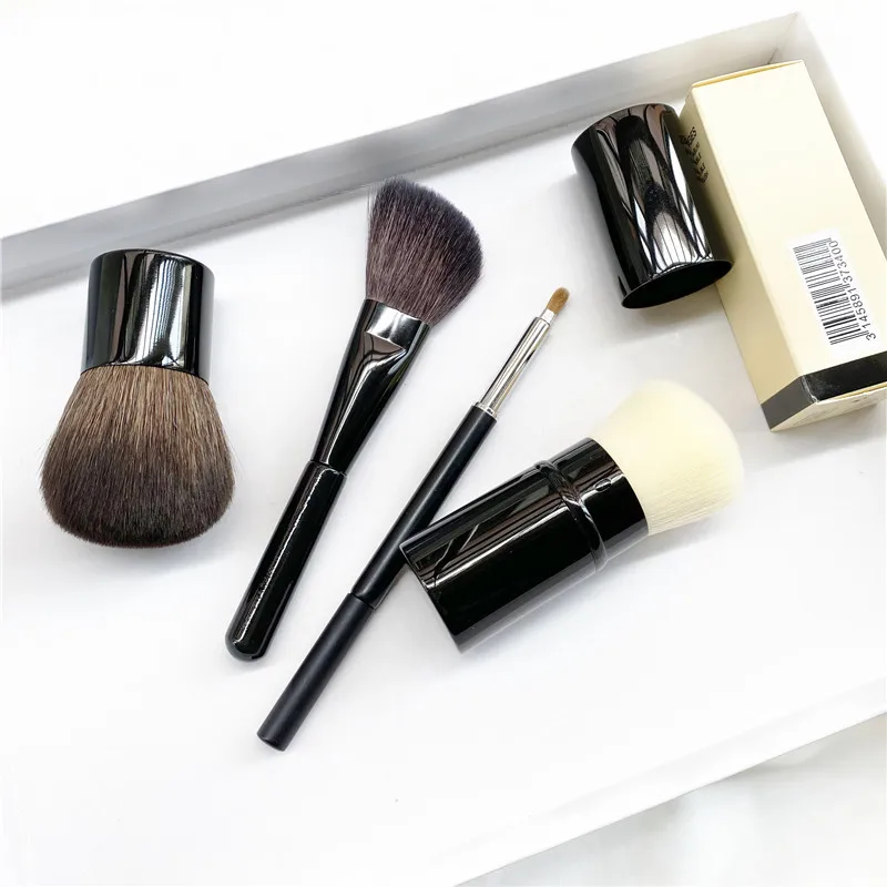 

Retractable Kabuki / Petit Pinceau Kabuki / Lip Makeup Brushes - Qualified on-go Powder Blush Foundation Beauty Cosmetics Tool