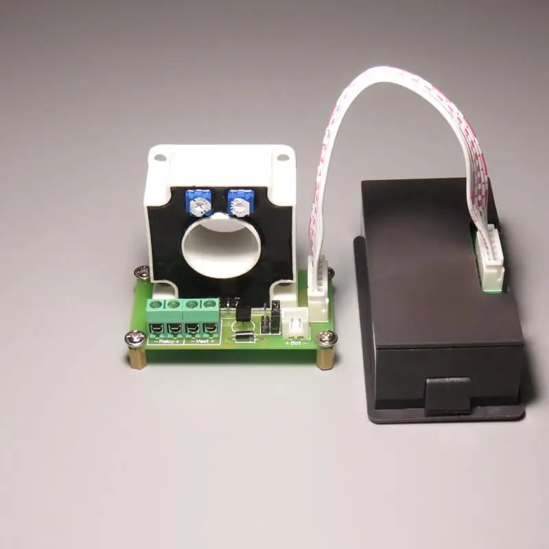 Комбинированный измеритель напряжения и силы тока 120 В постоянного а ЖК-дисплей