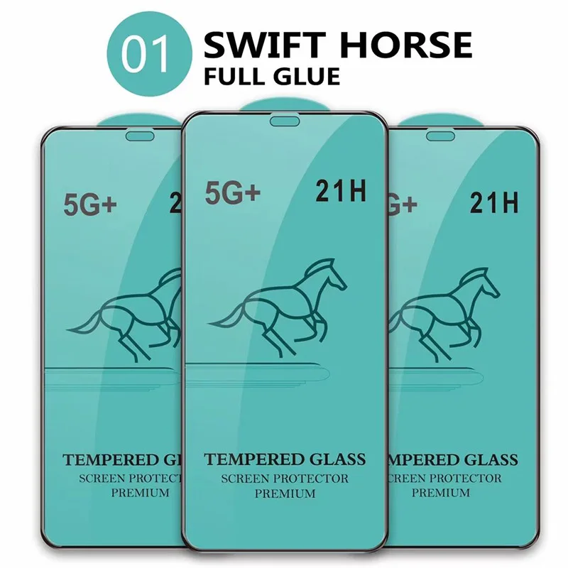

2021 New Full Cover Glass on the For iPhone X XS Max XR 12 Tempered Glass For iPhone 12 Pro Max mini SE 2020 Screen Protector