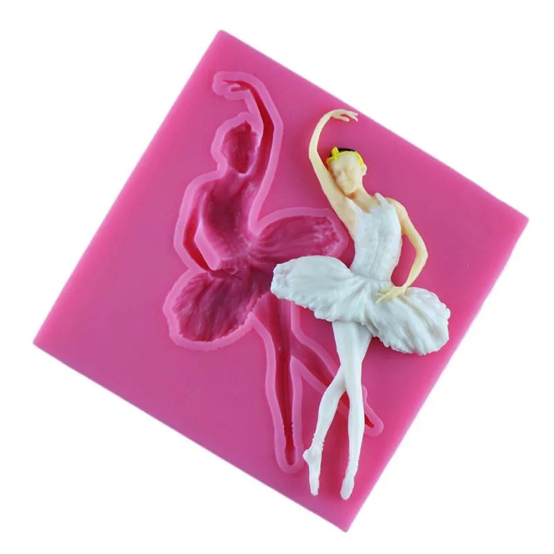 Sugarcraft 1 шт. Фея силиконовые формы 3D Ангел девушка помадка Шоколадные конфеты формы кухня Выпечка DIY аксессуары