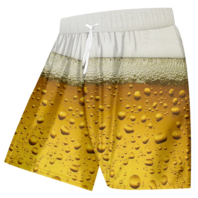 OGKB Мужская футболка классная мода Пиво 3D принт Хип-Хоп Лето освежающий комплект