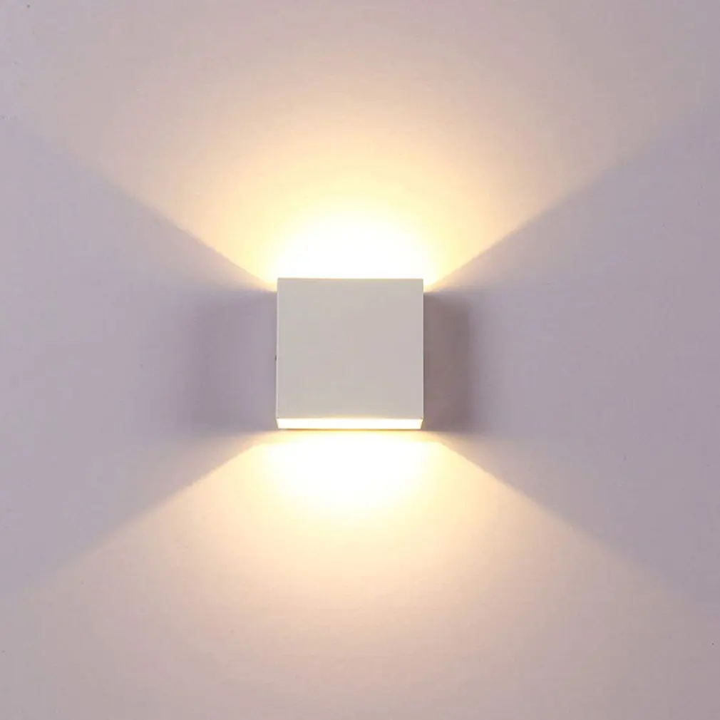 

LED Wall Light Outdoor Waterproof IP65 Porch Garden Wall Lamp & Indoor Bedroom Bedside Decoration Lighting Lamp Aluminum