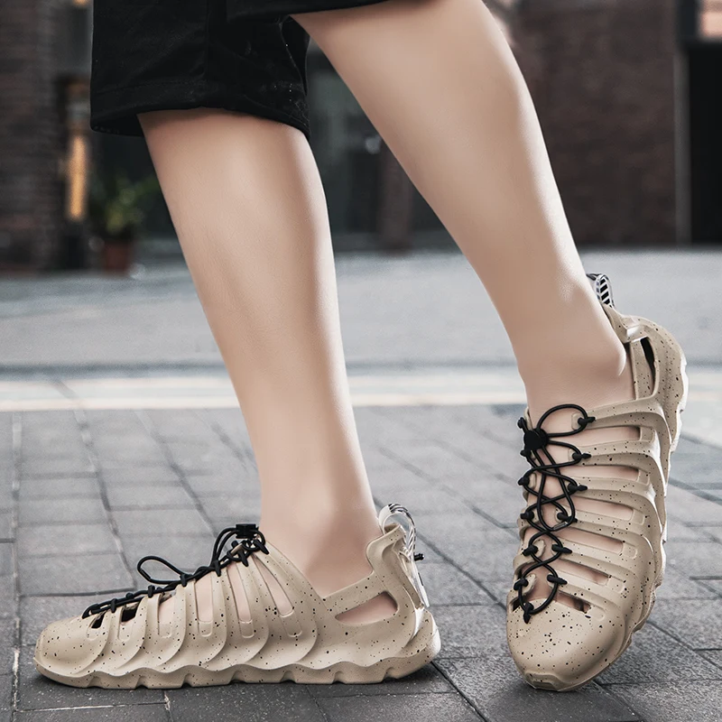 

Gladiator Sandals For Men Summer Men Sandals Men's Mens Casual Sandal Shoes Outdoor Man Leather Fashion Beach Indoor Sports