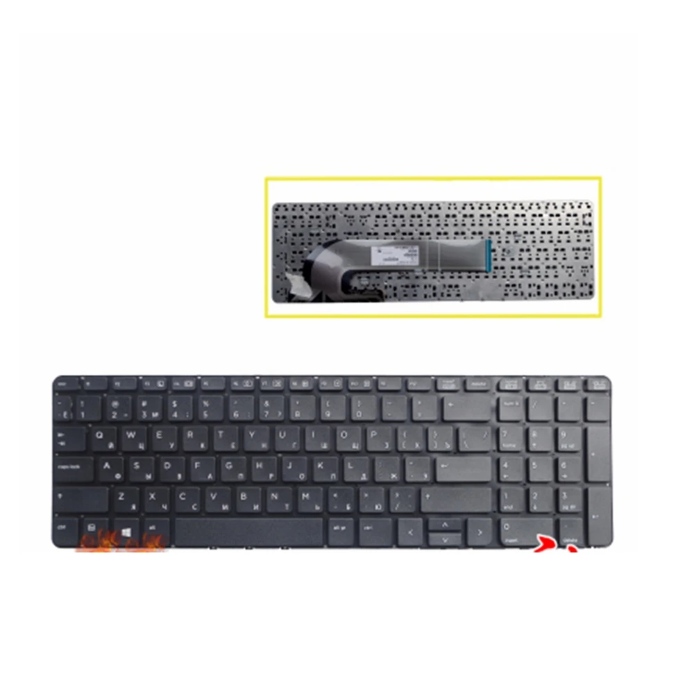 Русская новая клавиатура для HP ProBook 4540s 4540 4545 4545S 4740 4740S RU Клавиатура ноутбука без