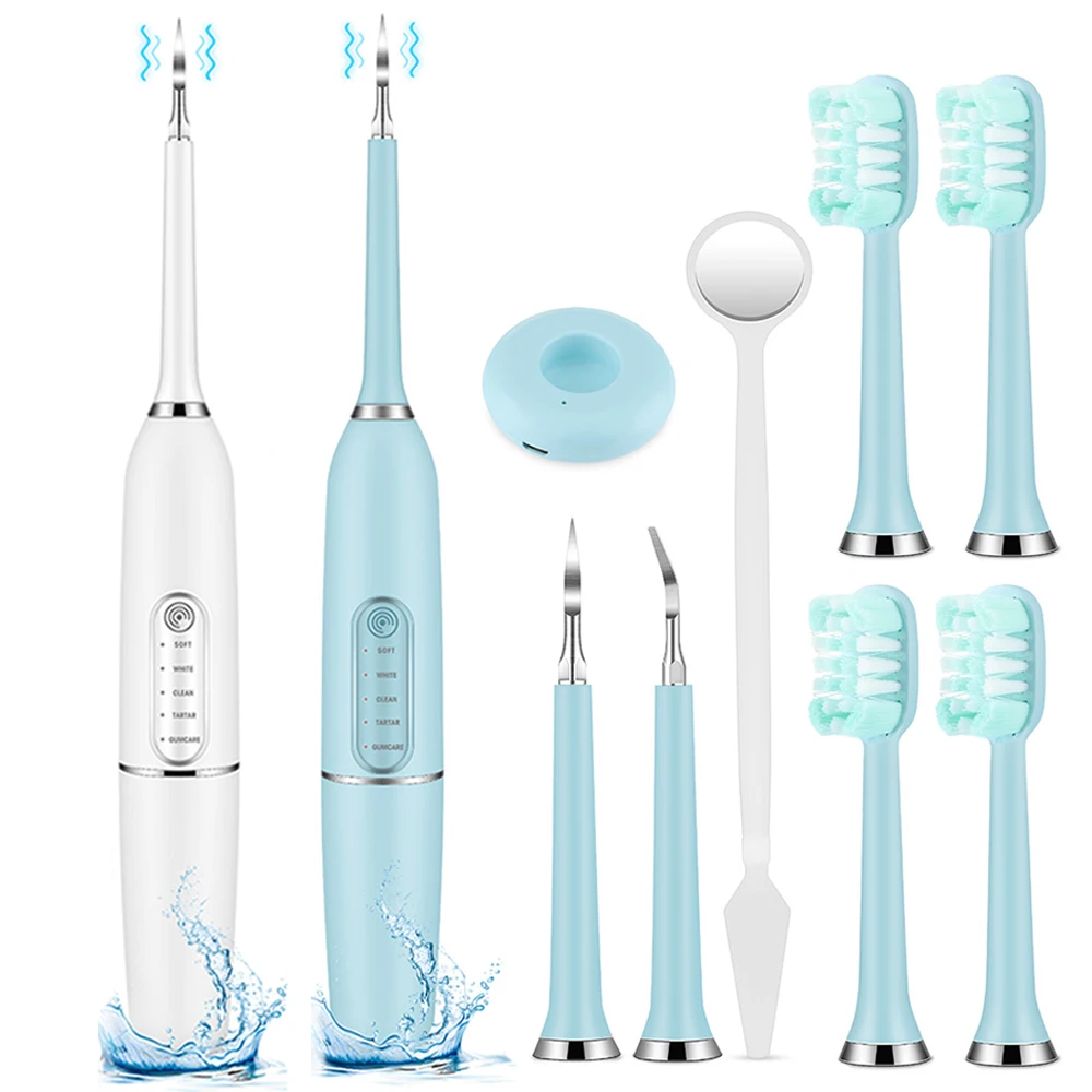 

Electric Dental Calculus Remover Dental Cleaning Device Teeth Cleaner Tooth Whitening Irrigator Remove Tartar Scaler Teeth Care