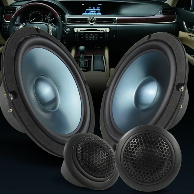 Сабвуфер в автомобиле 1 пара HI FI колонки 89db купольная автомобильная аудиосистема