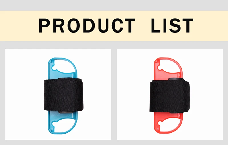 Регулируемый эластичный ремешок для танцев 1 пара Nintendo Switch джойстик Just Dance Joy-Con |