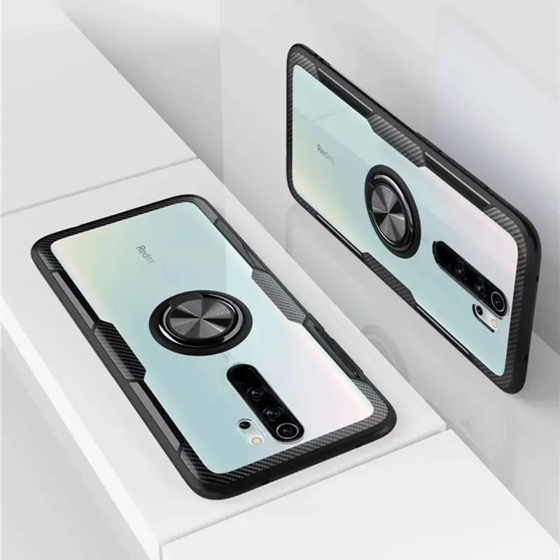 Чехол из закаленного стекла для Xiaomi Redmi Note 8 Pro роскошный защитный чехол с