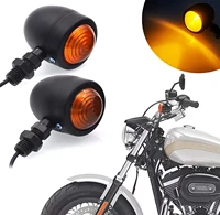 motorcycle turn signals led blinker indicator lights amber lamp light for sportster bobber harley honda yamaha kawasaki suzuki